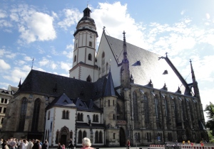 Die Thomaskirche in Leipzig
